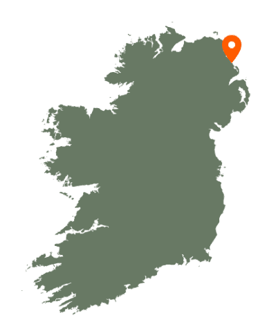 Ballygalley Karte