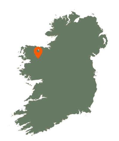 Ballylahan Castle Karte