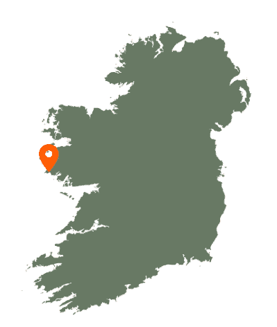 Bunowen Castle Karte