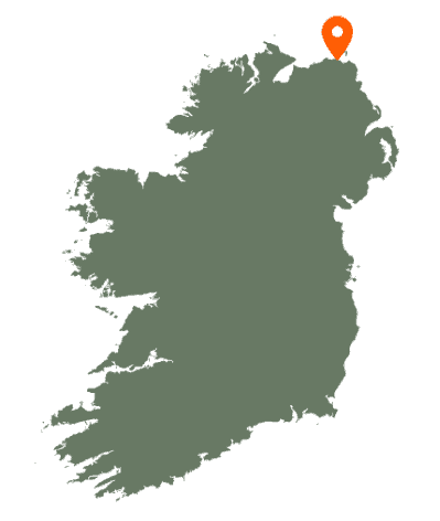 Carrick-a-Rede Karte
