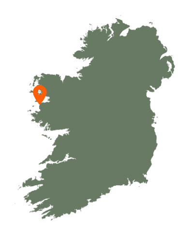 Carrownisky Strand Karte
