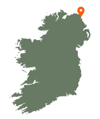Cushendun Karte