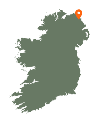Glenariff Karte