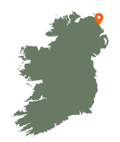Glenarm Karte
