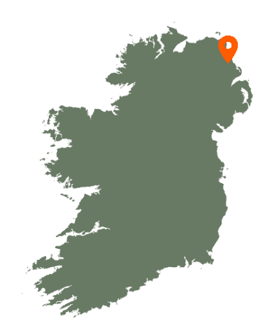 Glenarm Valley Karte