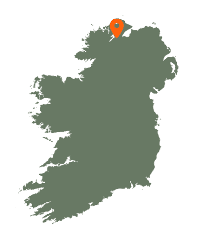Grianán of Aileach Karte