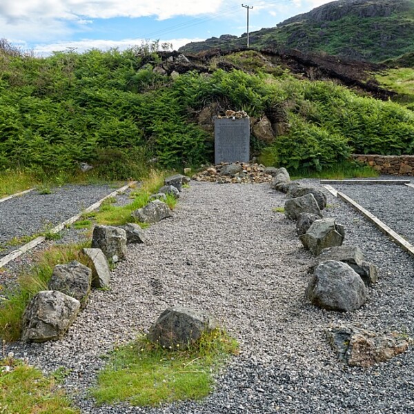 The Long Woman’s Grave in den Cooley Mountains, Co. Louth
