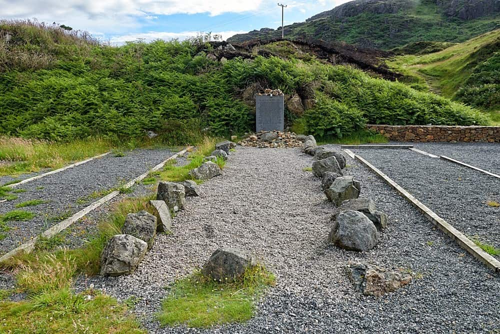 The Long Woman’s Grave in den Cooley Mountains, Co. Louth