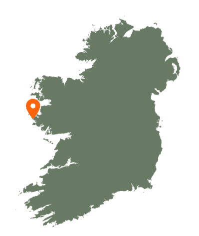 Omey Island Karte