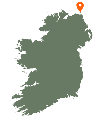 Rathlin Island Karte