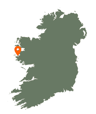 Rinvyle Point Karte